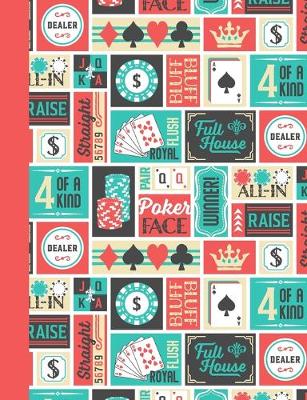 Book cover for Patchwork Poker Phrases Composition Notebook