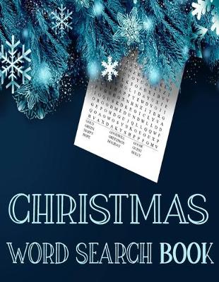 Book cover for Christmas Word Search Book