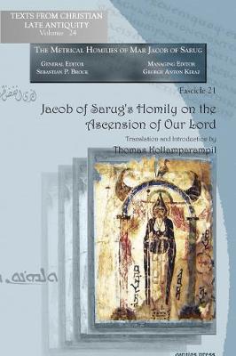 Cover of Jacob of Sarug's Homily on the Ascension of Our Lord