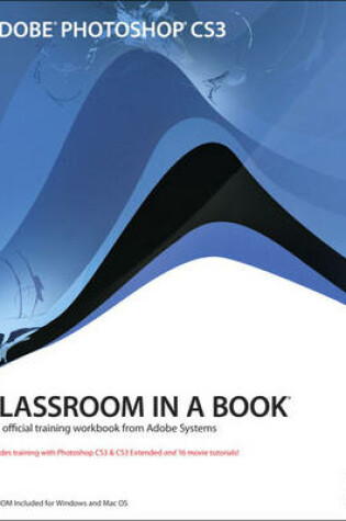 Cover of Adobe Photoshop CS3 Classroom in a Book