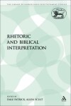 Book cover for Rhetoric and Biblical Interpretation