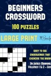 Book cover for Beginners Crossword (Vols 1 & 2)