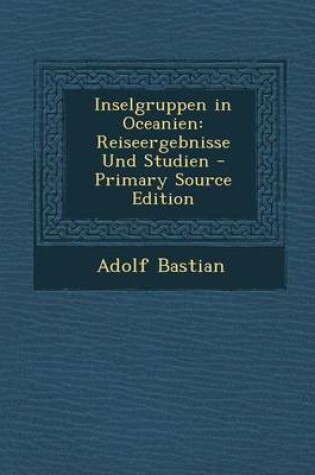 Cover of Inselgruppen in Oceanien