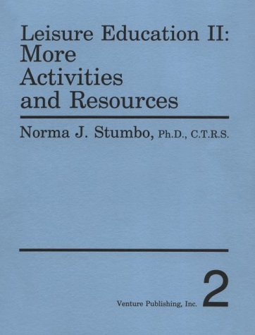 Cover of Leisure Education