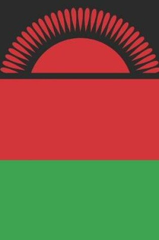 Cover of Malawi Travel Journal - Malawi Flag Notebook - Malawian Flag Book