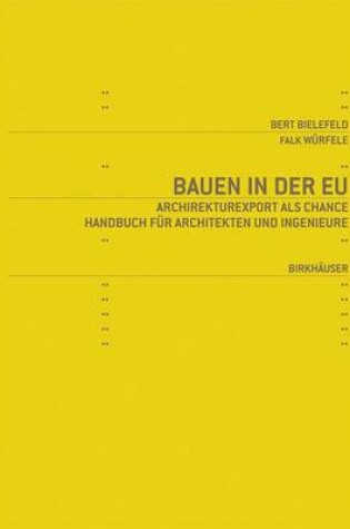 Cover of Bauen in Der Eu