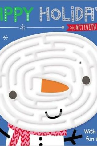 Cover of Maze Activity Books Happy Holidays