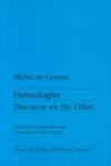 Book cover for Heterologies: Discourse on the Other