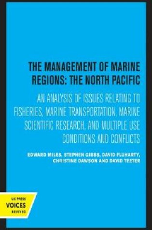 Cover of The Management of Marine Regions: The North Pacific