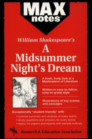Cover of MAXnotes Literature Guides: Midsummer Night's Dream