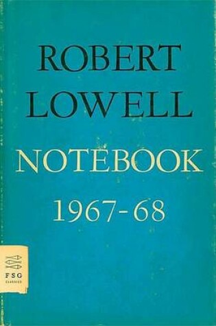 Cover of Notebook 1967-68