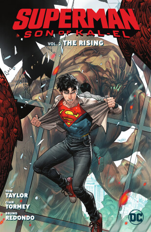 Book cover for Superman: Son of Kal-El Vol. 2: The Rising