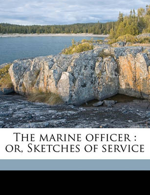 Book cover for The Marine Officer