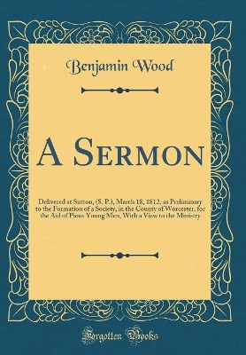 Book cover for A Sermon