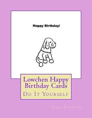 Book cover for Lowchen Happy Birthday Cards