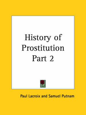 Book cover for History of Prostitution V. II (1931)