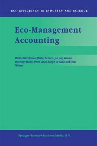 Cover of Eco-Management Accounting