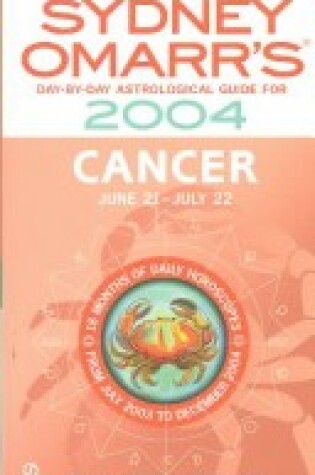 Cover of Sydney Omarr's Cancer 2004