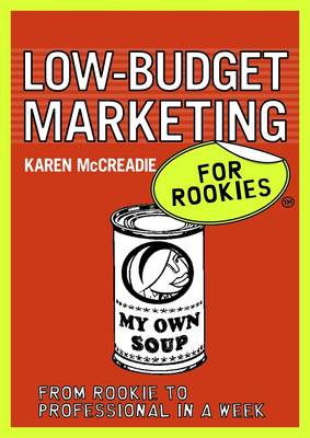 Book cover for Low-budget Marketing for Rookies