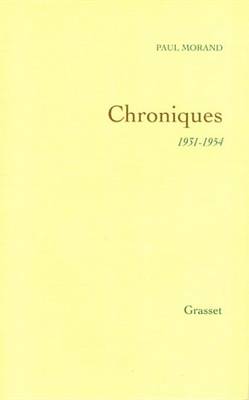 Book cover for Chroniques