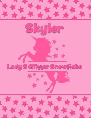 Book cover for Skyler Lady S Glitter Snowflake