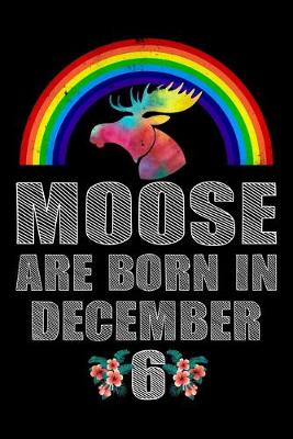 Book cover for Moose Are Born In December 6