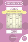 Book cover for Numbricks Puzzles - 200 Hard to Master Puzzles 10x10 Vol.7