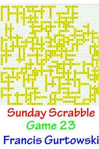 Cover of Sunday Scrabble Game 23