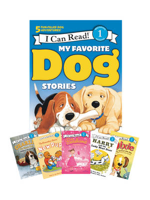Book cover for My Favorite Dog Stories: Learning to Read Box Set