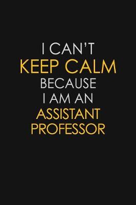 Book cover for I Can't Keep Calm Because I Am An Assistant Professor