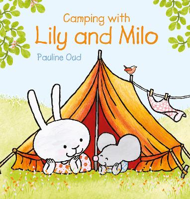 Book cover for Camping with Lily and Milo