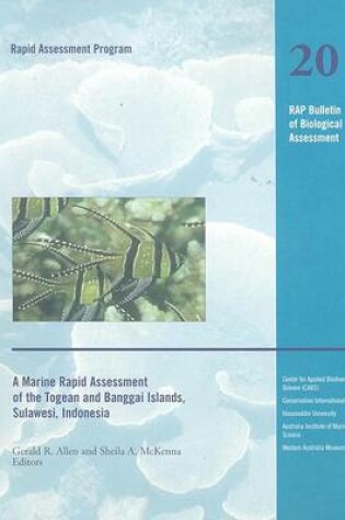 Cover of A Marine Rapid Assessment of the Togean and Banggai Islands, Sulawesi, Indonesia