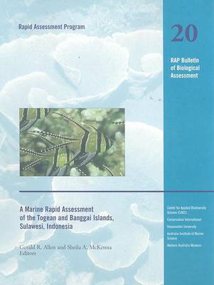 Cover of A Marine Rapid Assessment of the Togean and Banggai Islands, Sulawesi, Indonesia