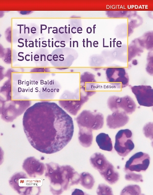 Book cover for Practice of Statistics in the Life Sciences, Digital Update (International Edition)