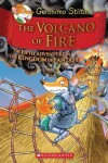 Book cover for The Volcano of Fire (Geronimo Stilton The Kingdom of Fantasy #5)