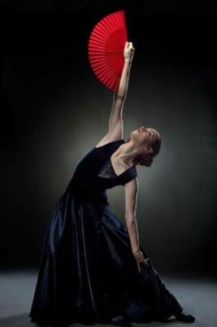 Cover of A Woman in a Blue Dress Dancing with a Red Fan Journal