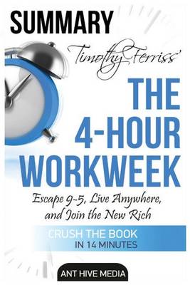 Book cover for Timothy Ferriss' the 4-Hour Work Week Summary