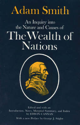 Book cover for An Inquiry into the Nature and Causes of the Wealth of Nations