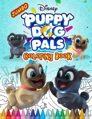 Book cover for Puppy Dog Pals Coloring Book