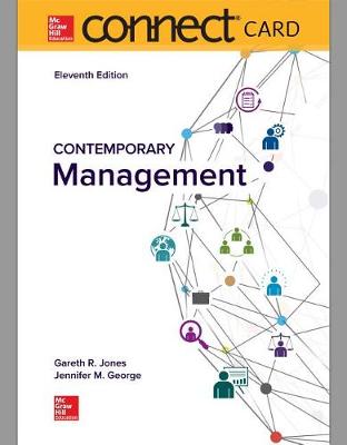 Book cover for Connect Access Card for Contemporary Management