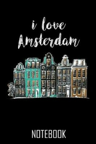 Cover of Amsterdam - Notebook - Notizbuch - 100 Seiten - 100 Pages - Journal