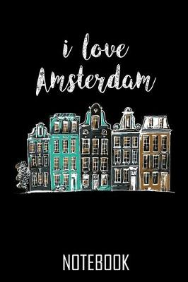 Book cover for Amsterdam - Notebook - Notizbuch - 100 Seiten - 100 Pages - Journal