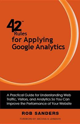 Book cover for 42 Rules for Applying Google Analytics