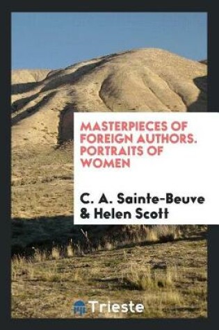 Cover of Masterpieces of Foreign Authors. Portraits of Women