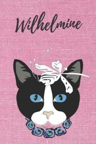 Cover of personalisiertes Notizbuch Katze / Malbuch / Tagebuch / Journal / DIN A5 / Geschenk Wilhelmine