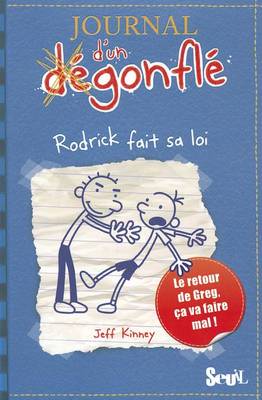 Cover of Journal D'Un D'Gonfl', Tome 2. Rodrick Fait Sa Loi(le) T2