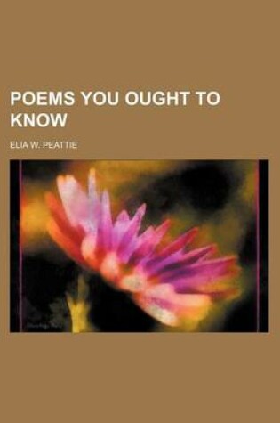 Cover of Poems You Ought to Know