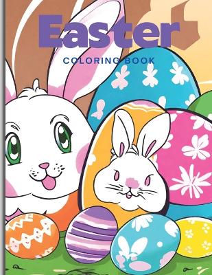 Book cover for Easter Coloring Book