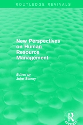 Book cover for New Perspectives on Human Resource Management (Routledge Revivals)