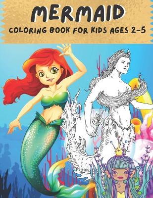 Book cover for MERMAID Coloring Book for Kids Ages 2-5